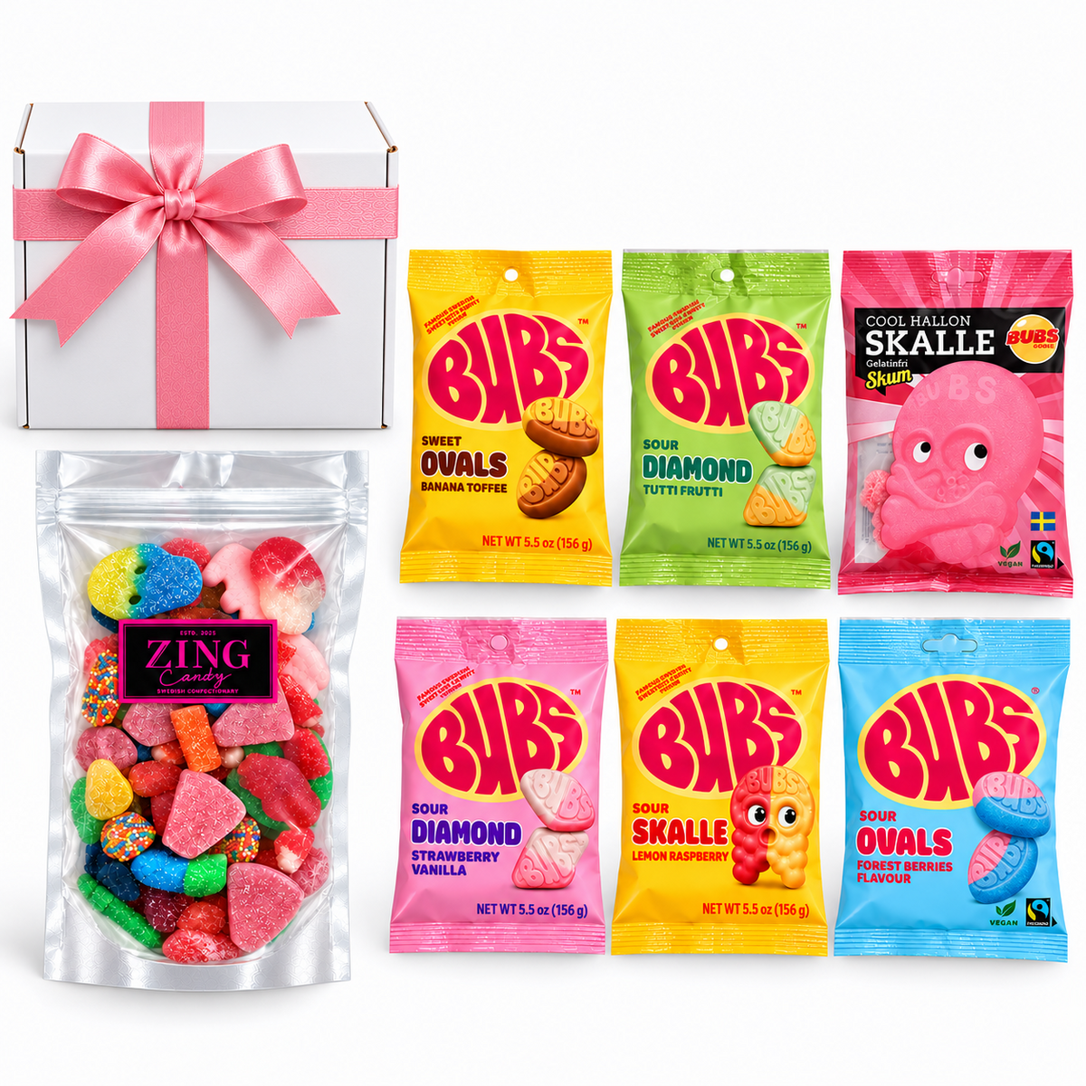 Swedish candy selection available in Canada
