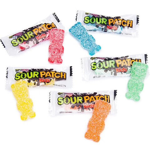 Sour Patch Big Kids – Individual Sour Gummy | Extra-Large Sour Then Sweet Candy