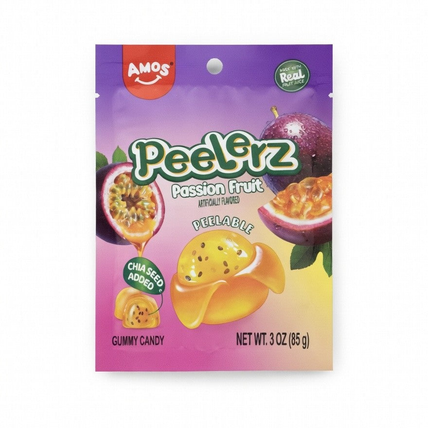 Peelerz Passion Fruit Peelable Gummy 85g – Viral Candy | Canada