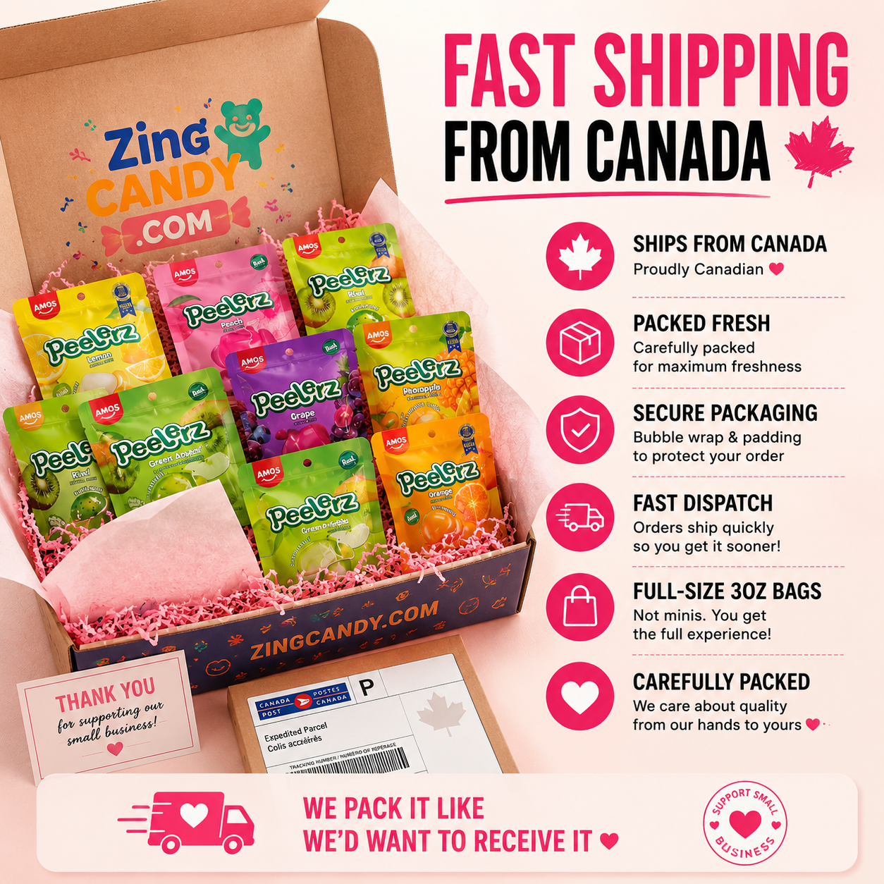 Peelerz Ultimate Fruit Box 8 Flavours – Viral Peelable Gummy | Canada