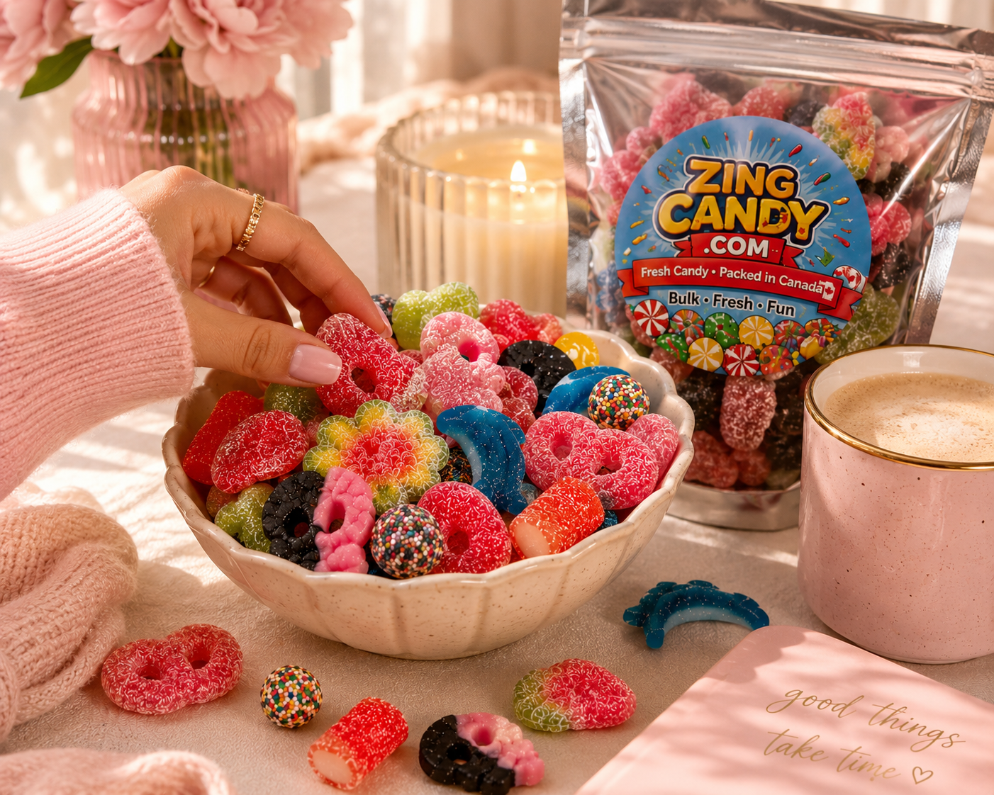 Swedish Sour Candy Mix 1 LB – Assorted Foamy Gummies | Canada