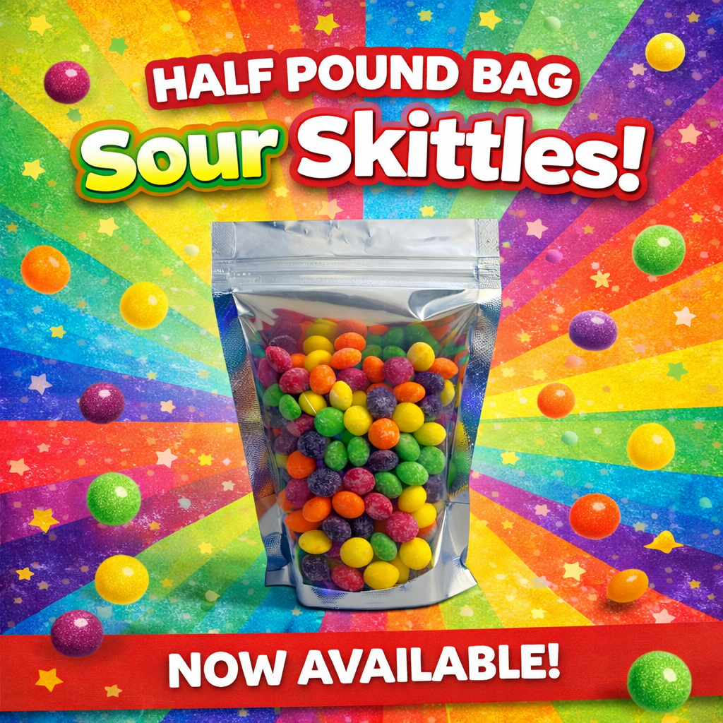 Sour Skittles Bulk Candy – ½ lb (227g) | ZingCandy Canada