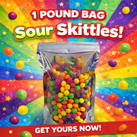 Sour Skittles Bulk Candy – 1 lb (454g) | ZingCandy Canada