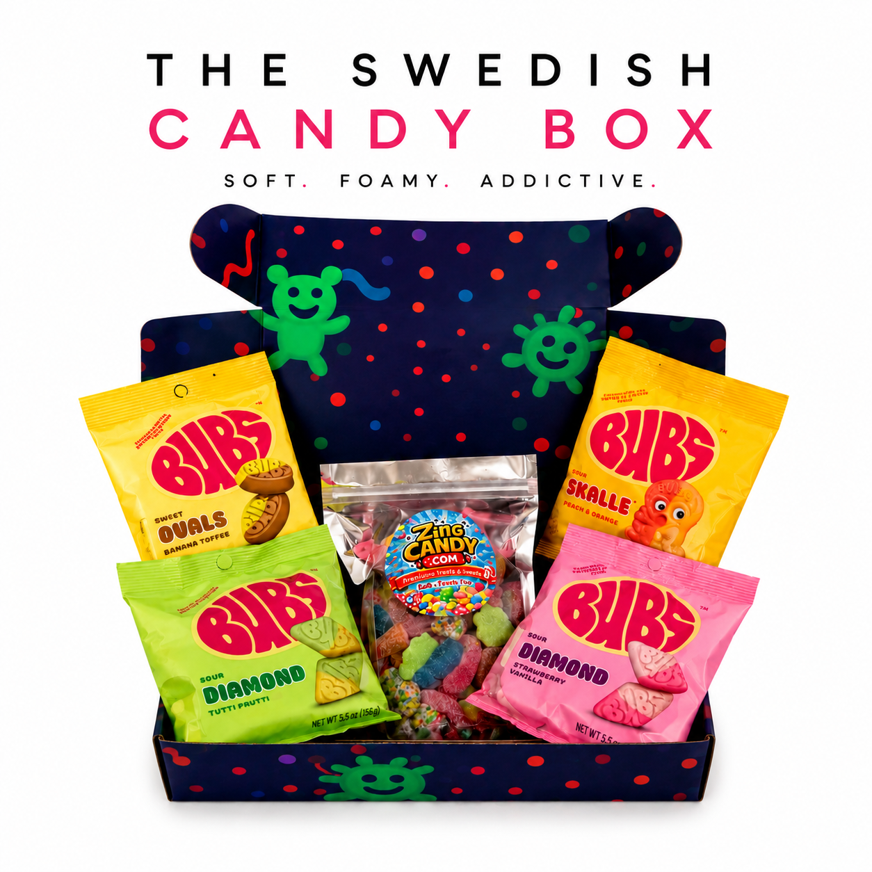 Ultimate BUBS Swedish Candy Box – Over 2.3 LB | Canada