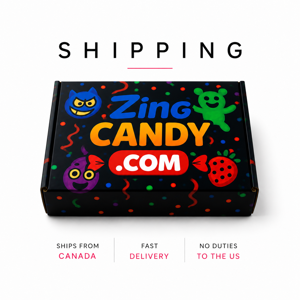 Ultimate BUBS Swedish Candy Box – Over 2.3 LB | Canada