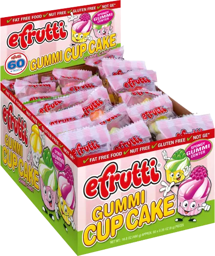eFrutti Cupcake – Fruity Novelty Gummy Candy | Canada
