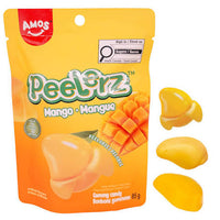 Amos Peelerz Mango – Soft Mango Gummy Strips | Realistic Peelable Fruit Candy