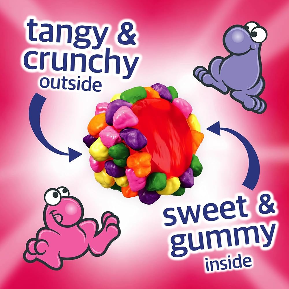 Nerds Gummy Cluster – Sweet & Crunchy Gummy Candy | Fruity Nerds Rainbow Bites