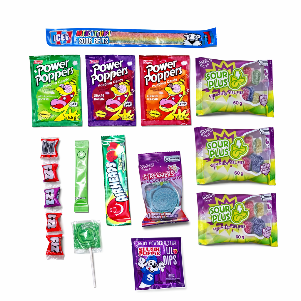 ZingCandy Ultimate Box – Mega Candy Variety + FREE Nik-L-Nip