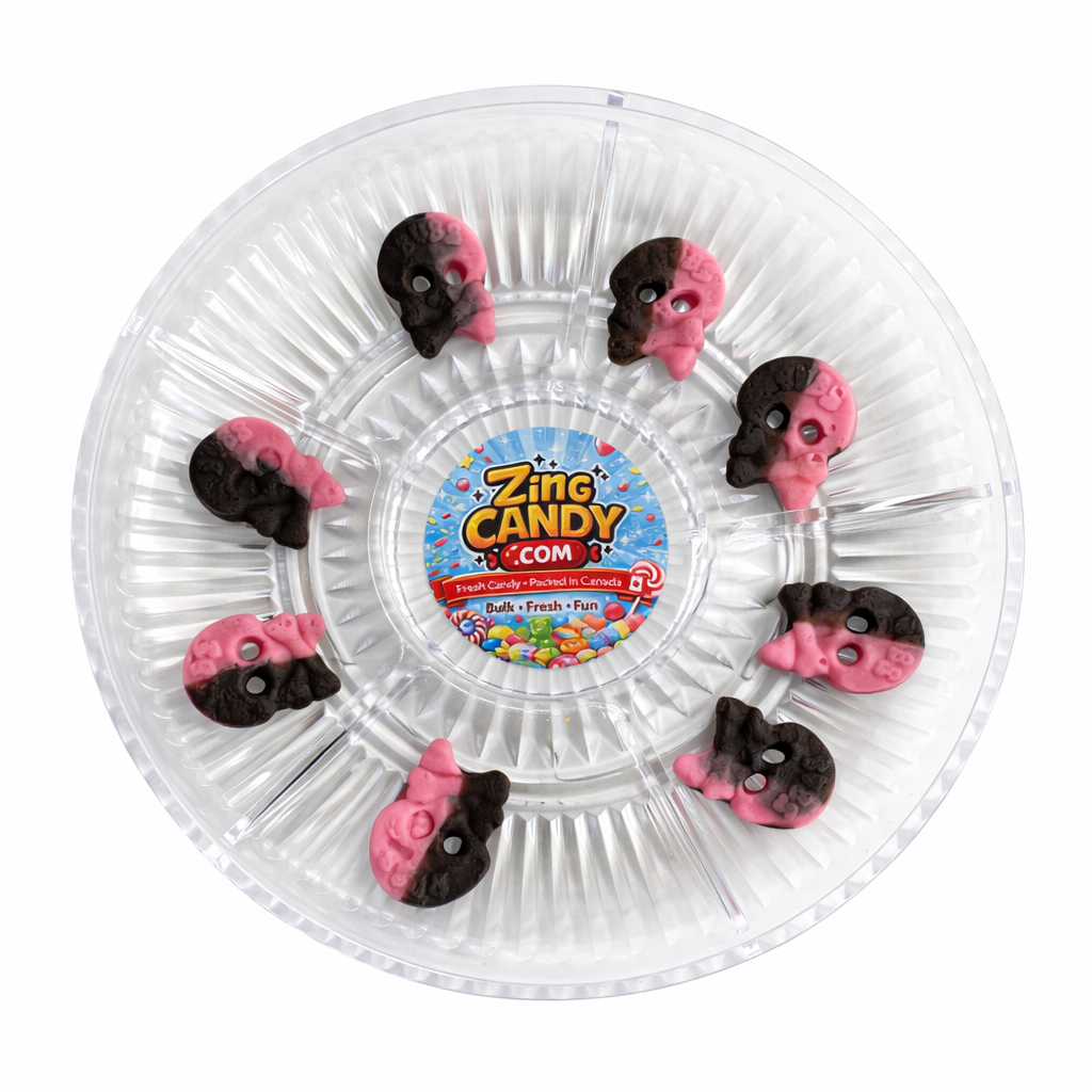 Raspberry Licorice Skulls – 8 Piece Taste Pack (3.7 oz)