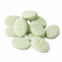 BUBS Cool Fruity Pear Swedish foam candy pieces