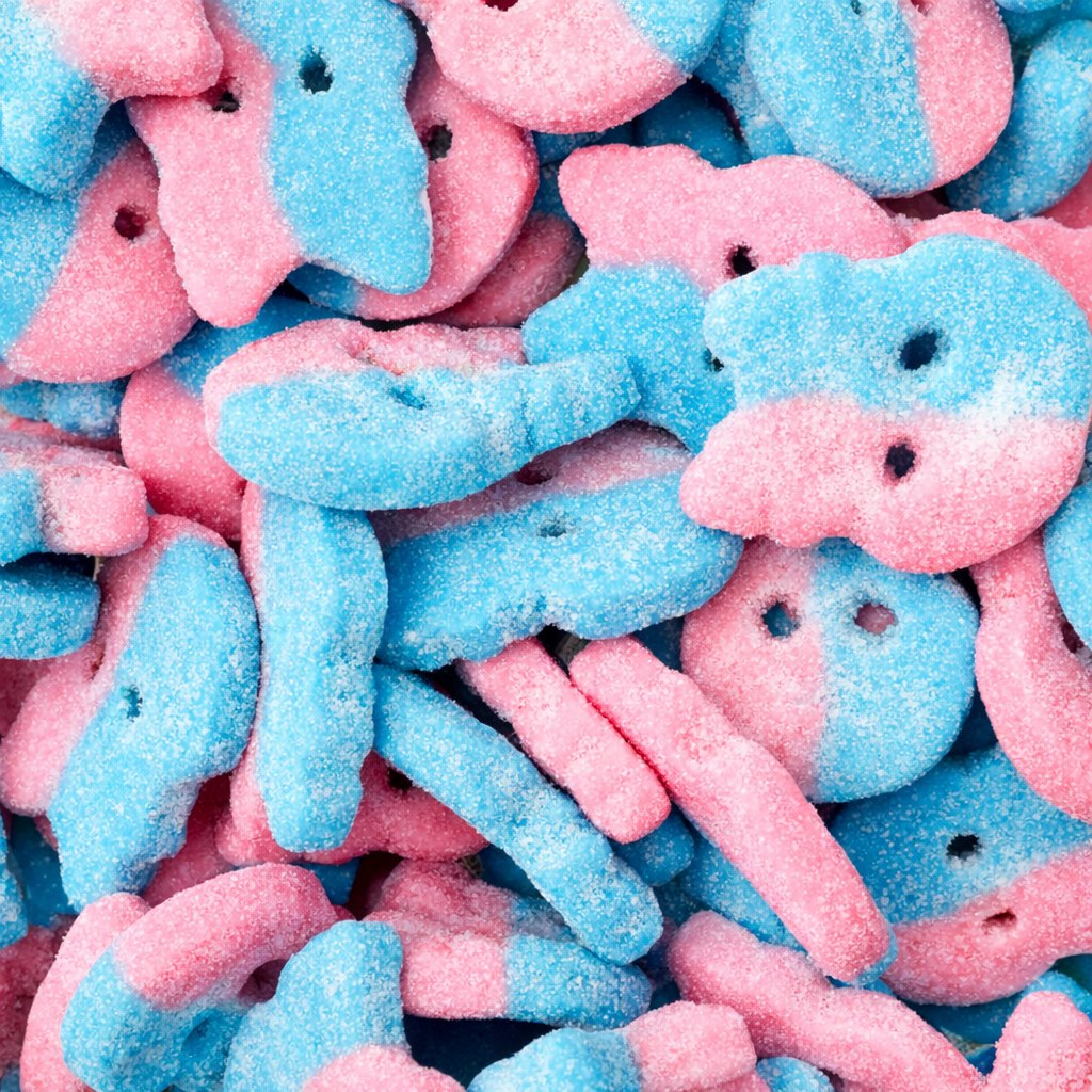 BUBS Dizzy Skulls Bubblegum – 8 Piece Taste Pack (3.7 oz)