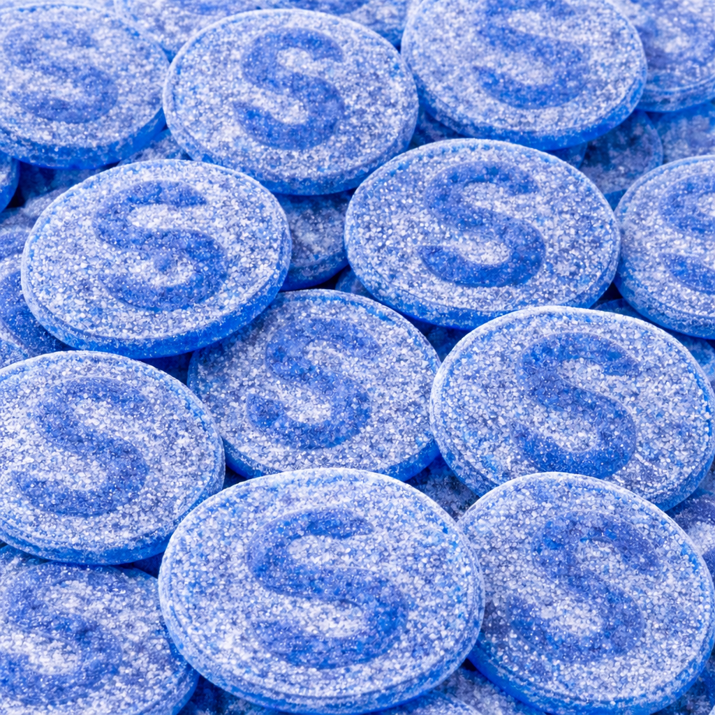 S-Mark Blue Raspberry – 50g Taste Pack (Swedish Candy)