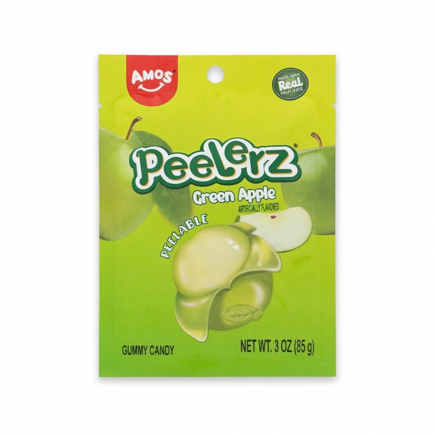 Peelerz Green Apple Peelable Gummy 85g – Viral Candy | Canada