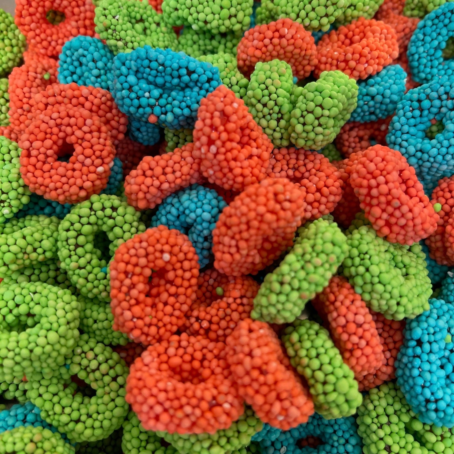 Cosmic Crunch Rings 1 LB – Crunchy Sour Gummy Candy | Canada