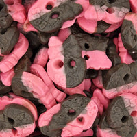 Raspberry Licorice Skulls – 8 Piece Taste Pack (3.7 oz)