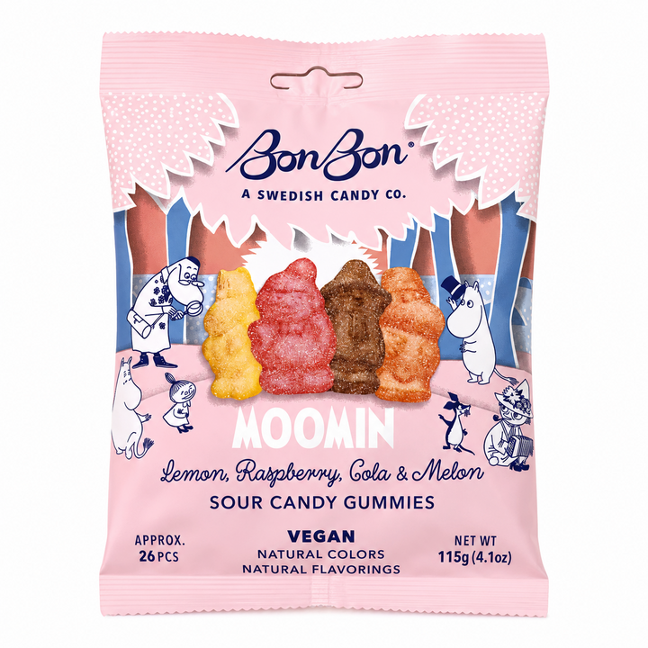 Moomin Sour Candy Gummies – 115 g