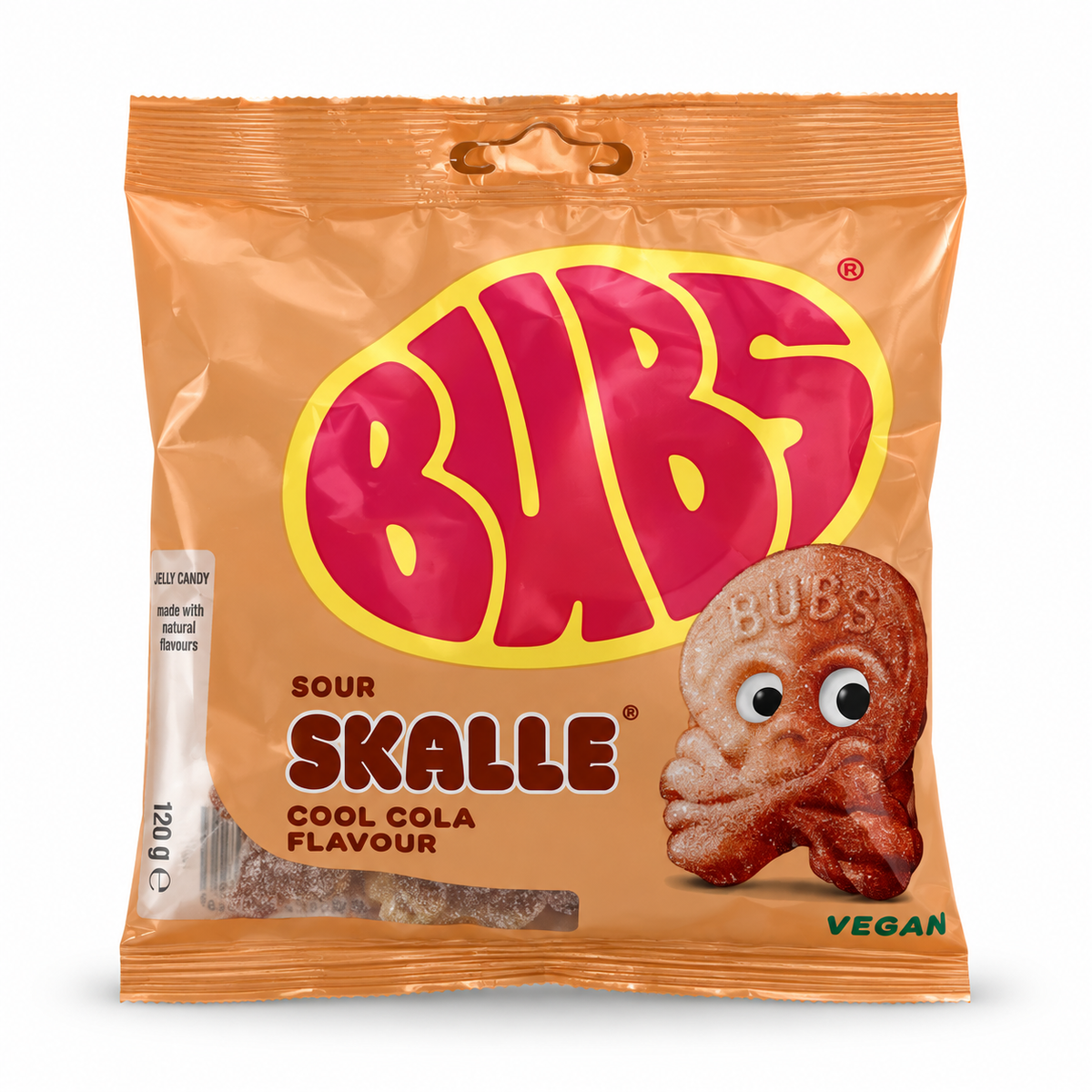 BUBS Cool Cola Skulls 155 g retail bag