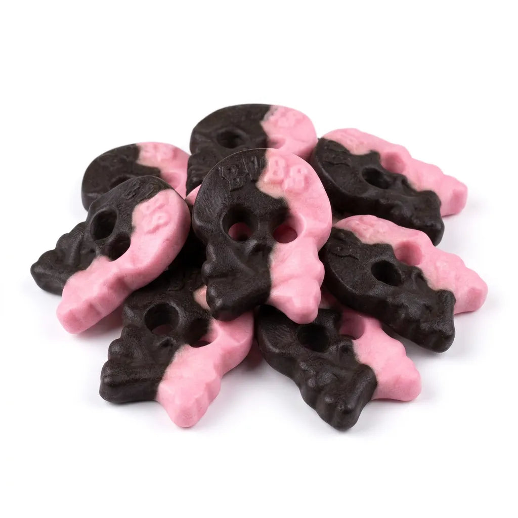 BUBS Raspberry Licorice Skulls 8-Piece Taste Pack – Swedish Candy | Canada