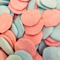 BUBS Mormor Lisa Sour Fizzy Bubblegum Badges 100g – Swedish Candy | Canada