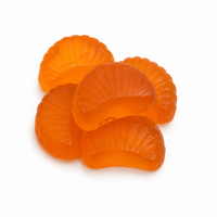 Orange peelable gummies five piece product photo