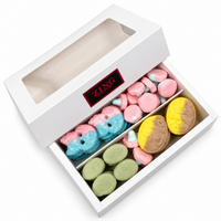 Sweet and Foamy Candy Gift Box open showing four customer-favourite candy varieties
