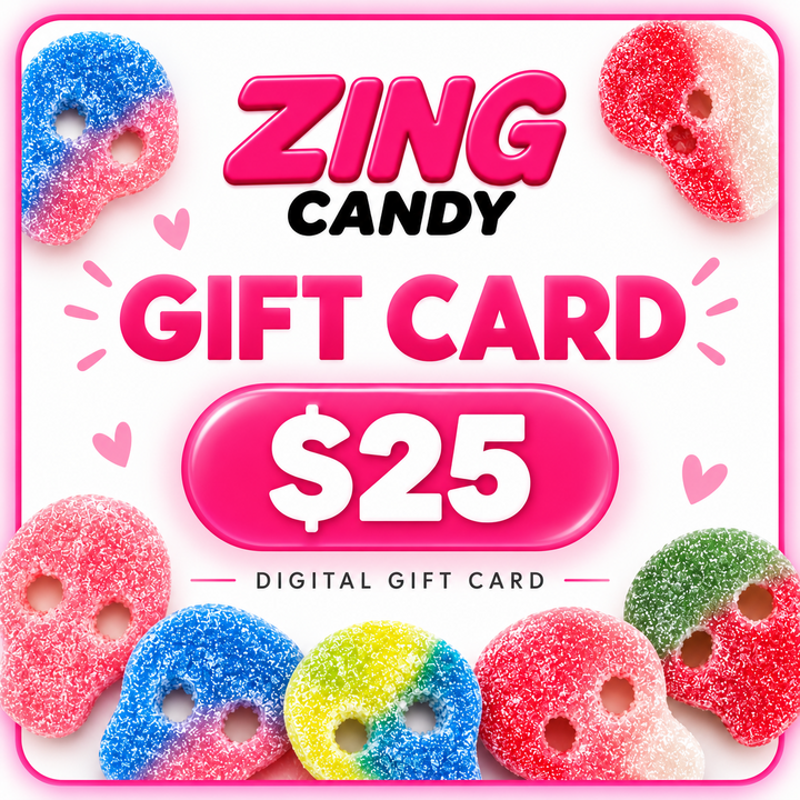 ZingCandy $25 digital gift card